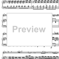 Concerto No. 3 G Major, KV216 - Piano Score