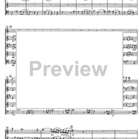 Prélude, Passacaille et Postlude - Score