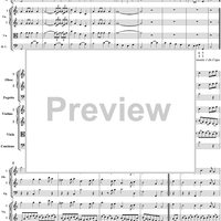 Orchestral Suite No. 1 in C Major - Score