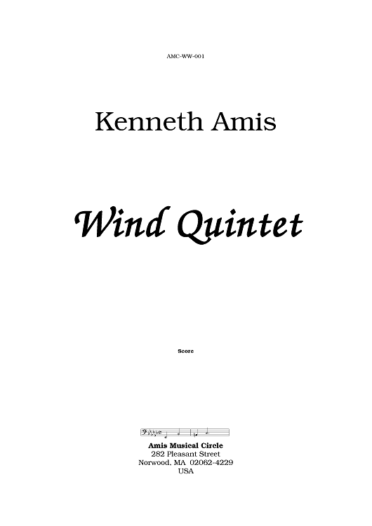 Wind Quintet - Introductory Notes