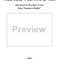 Mon Coeur S'ouvre à Ta Voix, Part 1, No. 9 from Samson et Dalila - from Samson et Dalila