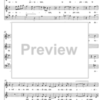 O Domine Iesu Christe - Score