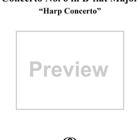 Concerto No. 6 in B-flat Major "Harp Concerto"  Op. 4, No. 6, HWV294 - Harp