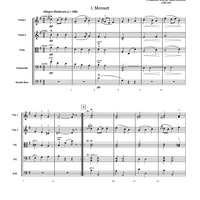Menuet and Rigaudon (from Le tombeau de Couperin) - Score