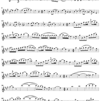 Flute Quartet No. 4 - Flute