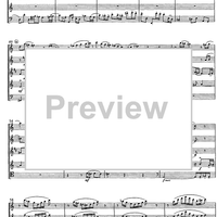 Prélude, Passacaille et Postlude - Score