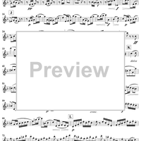 Duet No. 3 from Six Easy Duets, Op. 137 - Flute 2