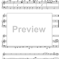 Partita No. 3 d minor - Score