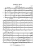 Quintet No. 3 - Score