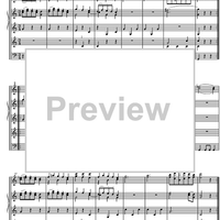 Divertimento No. 6 C Major KV188 - Score