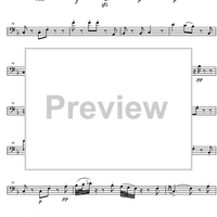 String Trio Bb Major D581B - Cello