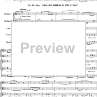 Messiah no. 49: Then shall be brought to pass - Full Score