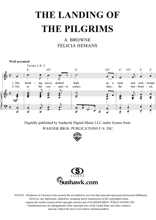 The Landing of the Pilgrims