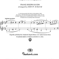 Andante Grazioso (from String Quartet Op. 74, No. 2)