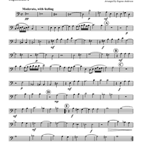 Moro Lasso - from "Madrigal, Book VI" - Euphonium 2 BC/TC