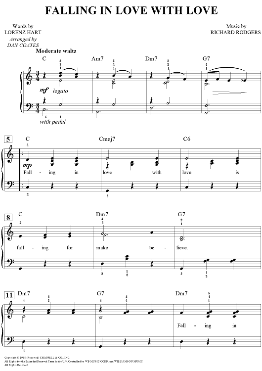 Falling in Love With Love