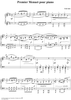 Premier Menuet pour piano