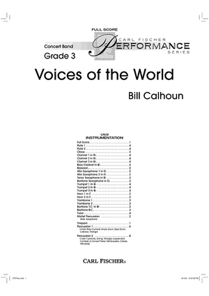Voices of the World - Score