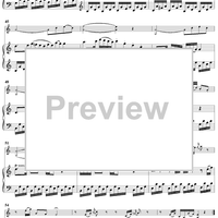 Violin Sonata No. 1 in C Major, K6 - Piano Score
