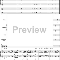 Recitative and Aria: Nel fortunato istante, No. 12 from "Lucio Silla", Act 2 - Full Score