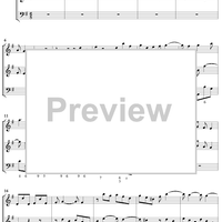 Trio Sonata in G Major, Op. 3, No. 6 - Score