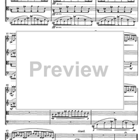 String Quartet No. 1 Op. 7 - Score