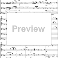 String Quintet in F Major, Movement 3 - Full Score