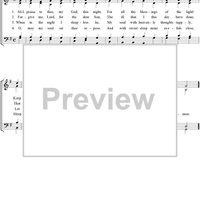 All Praise to Thee, My God, This Night