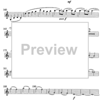 Sylvie et le paon - Clarinet in A