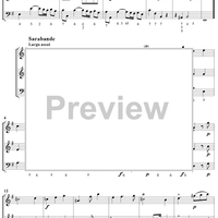 Trio Sonata no. 3 in E minor - op. 5/3  (HWV398)