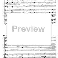 Per la Commermorazione di Antonia Canova [score] - Full Score