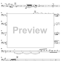 String Octet in E-flat Major, Op. 20 - Cello 2