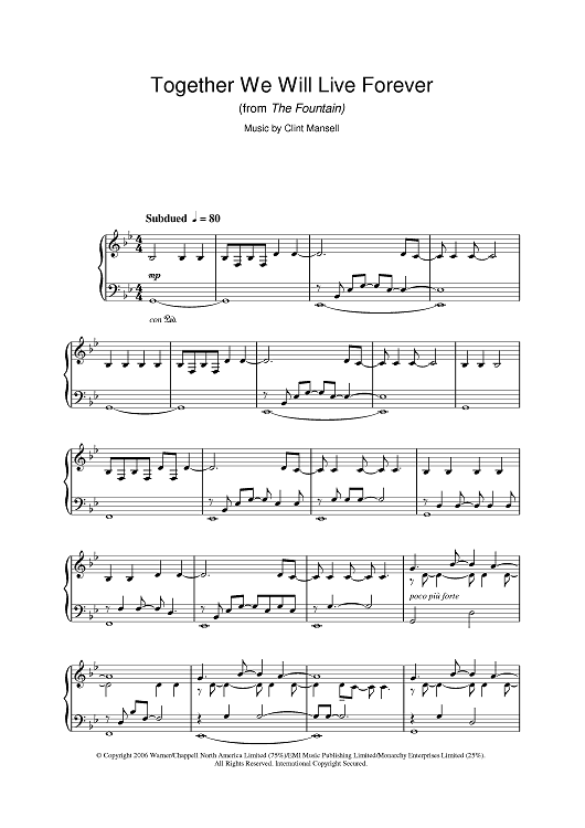 Together We Will Live Forever