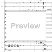 "Alzai le flebili voci al Signor", No. 1 from "Davidde Penitente", K469 - Full Score