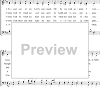 Expectant of My Lord's Command