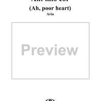 Ah! mio cor  (Ah, Poor Heart)