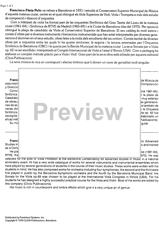 Impromptu No. 5 - Preface
