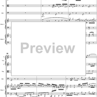Double Clavier Concerto No. 2 in C Major, Movement 3   (BWV 1061) - Score