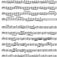Sonata G Major - Bass