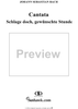 Schlage doch, gewünschte Stunde - Cantata No. 53 - BWV53