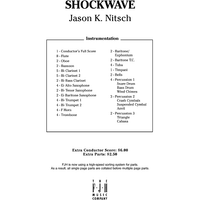 Shockwave - Score Cover