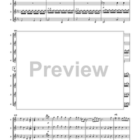 Quartet (Sonata in C major, Op. 15) - Score