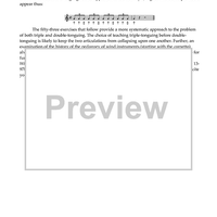 50 Exercises sur le Coup de Langue Ternaire