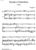 Sonata a Colombina - Score