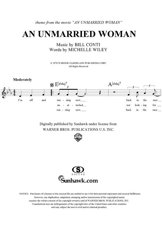 Unmarried Woman, An