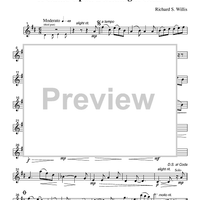 It Came Upon a Midnight Clear - Part 1 Clarinet in Bb