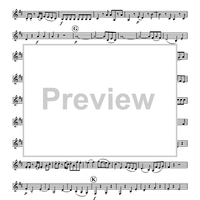 Allegro from Quartet No. 4 in C, K. 157 - Clarinet 3 in B-flat