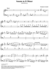 Sonata in D minor - K552/P556/L421