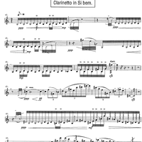Foglie d'album - Clarinet in B-flat