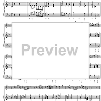 Largo in d minor - Score